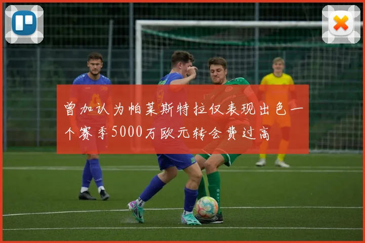 曾加认为帕莱斯特拉仅表现出色一个赛季5000万欧元转会费过高